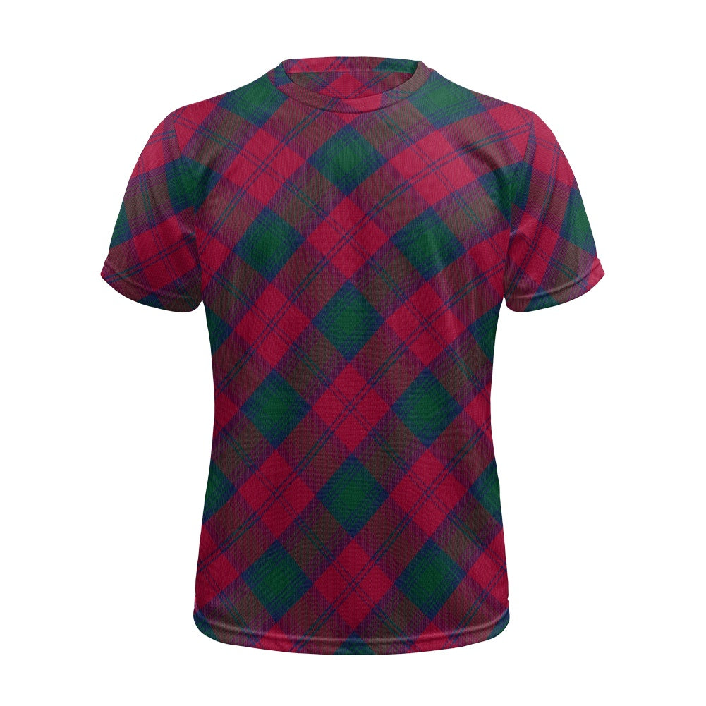 Clan Lindsay Tartan Football Shirt