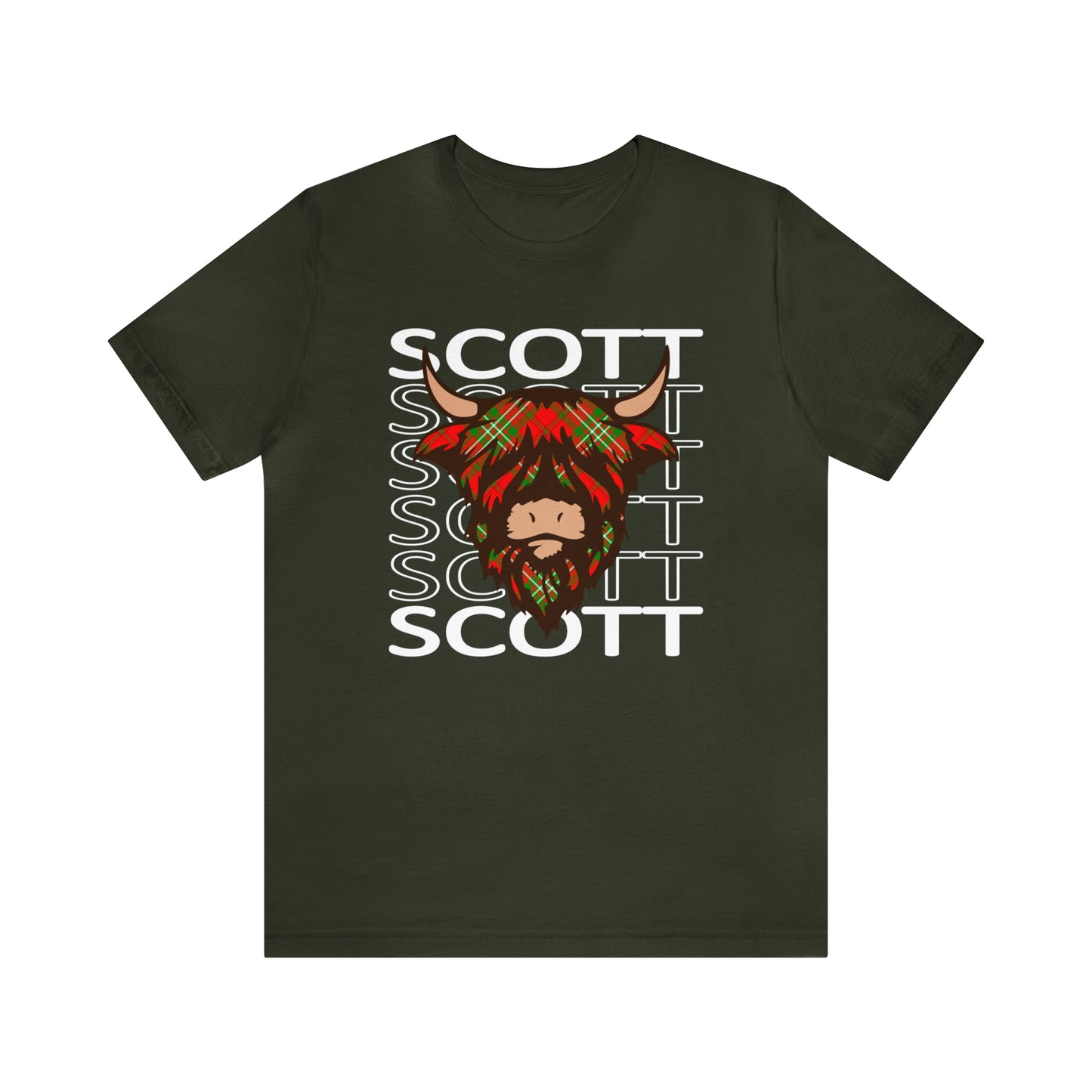 Clan Scott | Hairy Coo | Unisex T-Shirt