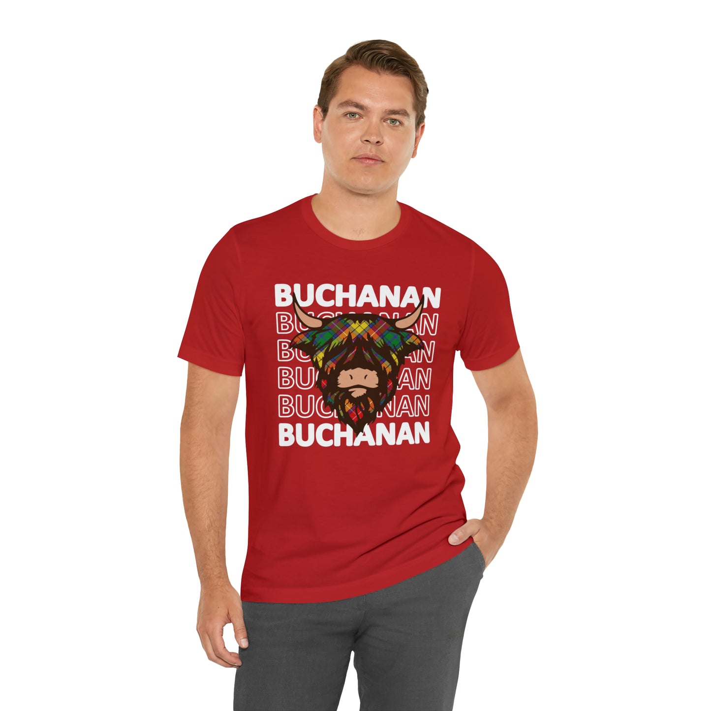 Clan Buchanan | Hairy Coo | Unisex T-Shirt