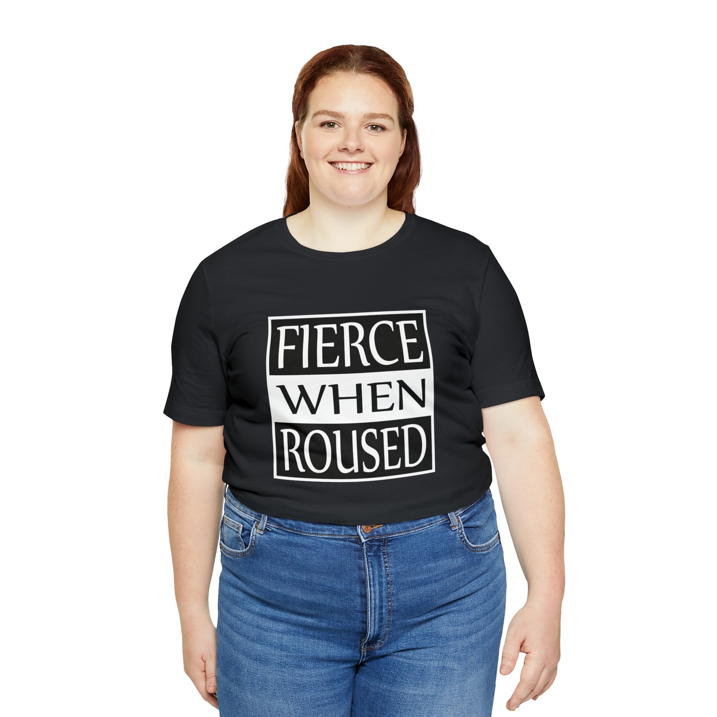 Clan Donnachaidh War Cry | Fierce When Roused | Unisex T-Shirt