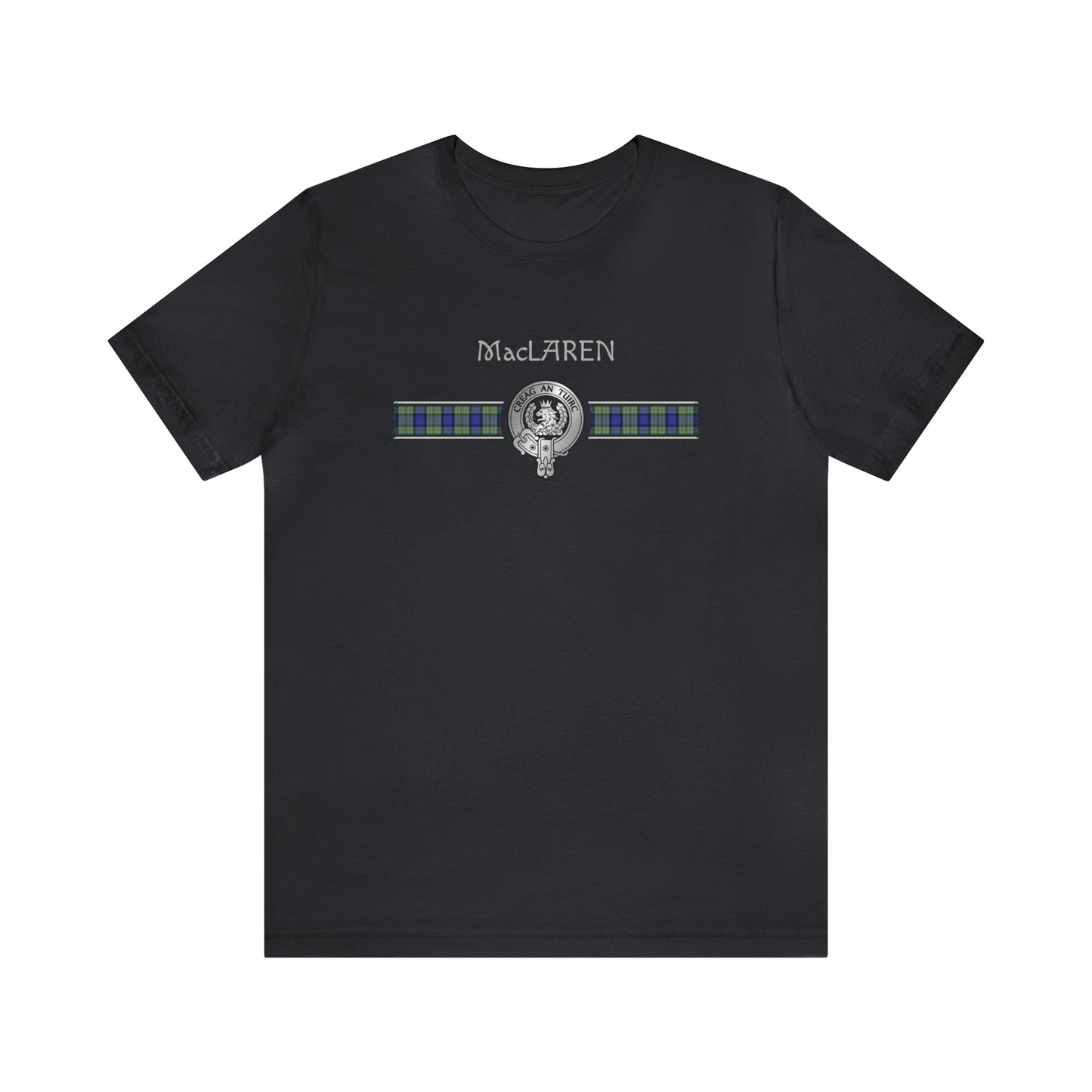 Clan MacLaren Crest & Tartan | Unisex T-Shirt