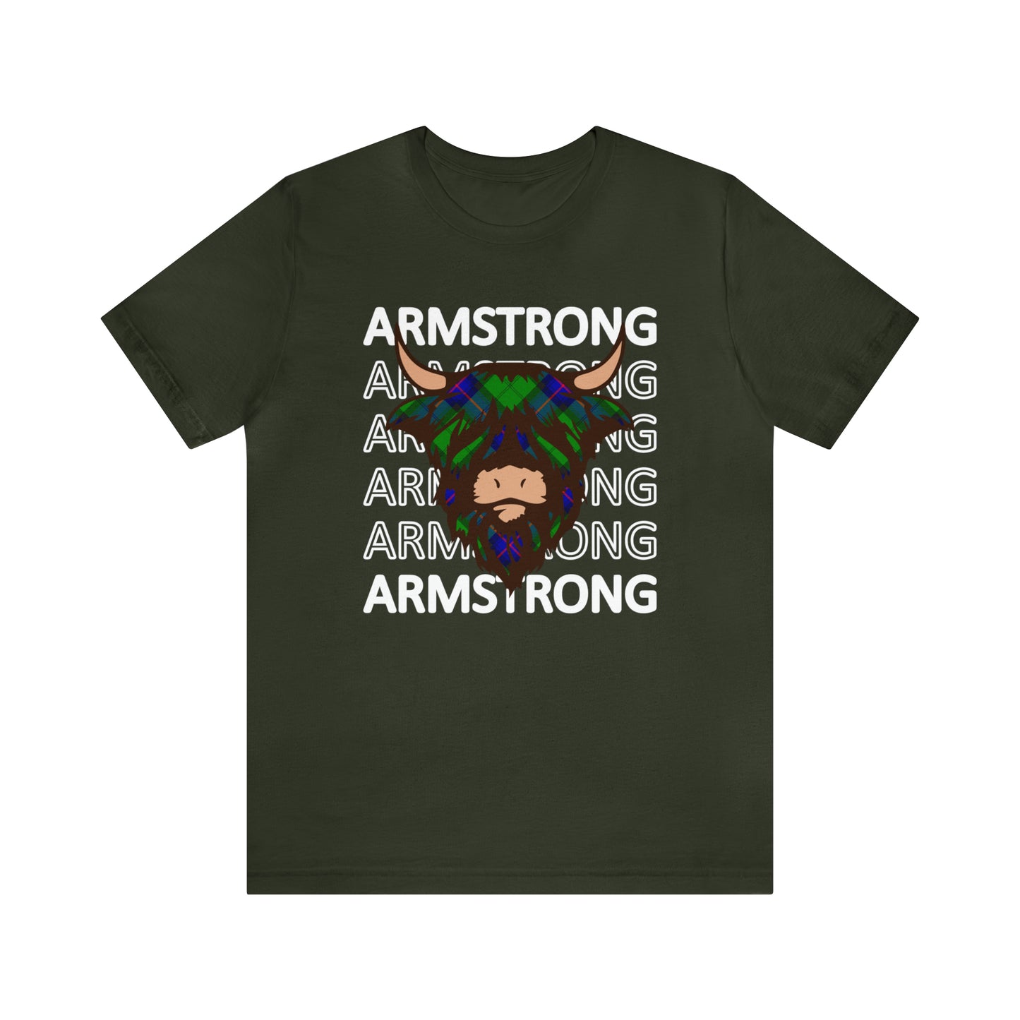 Clan Armstrong | Hairy Coo | Unisex T-Shirt