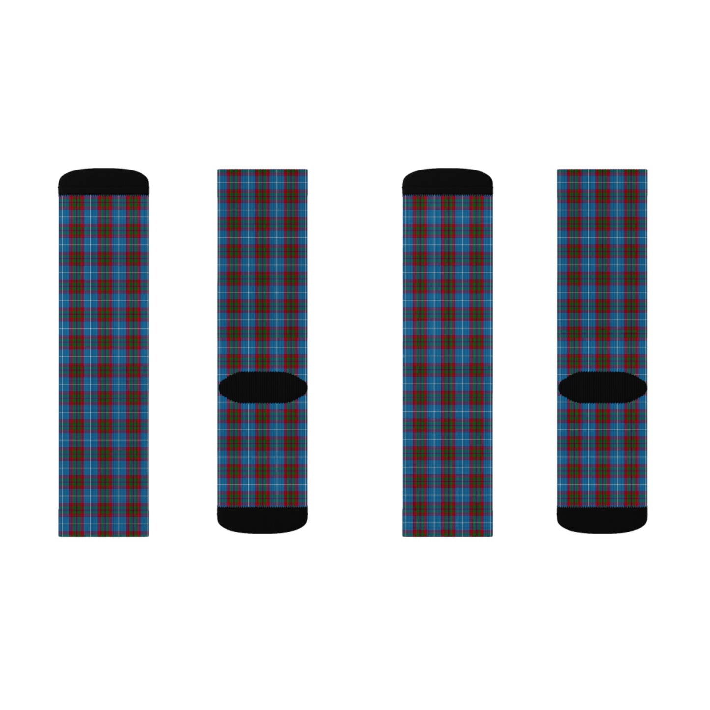 Clan Newton Tartan Socks