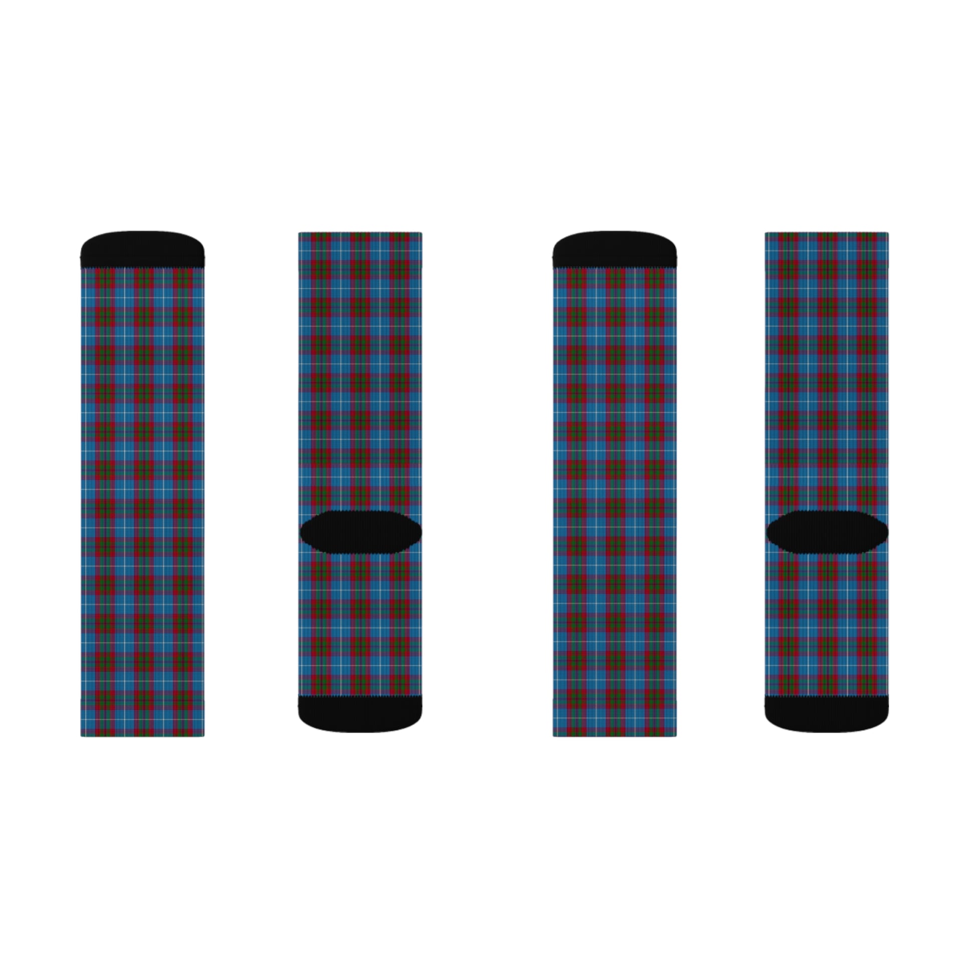 Clan Newton Tartan Socks