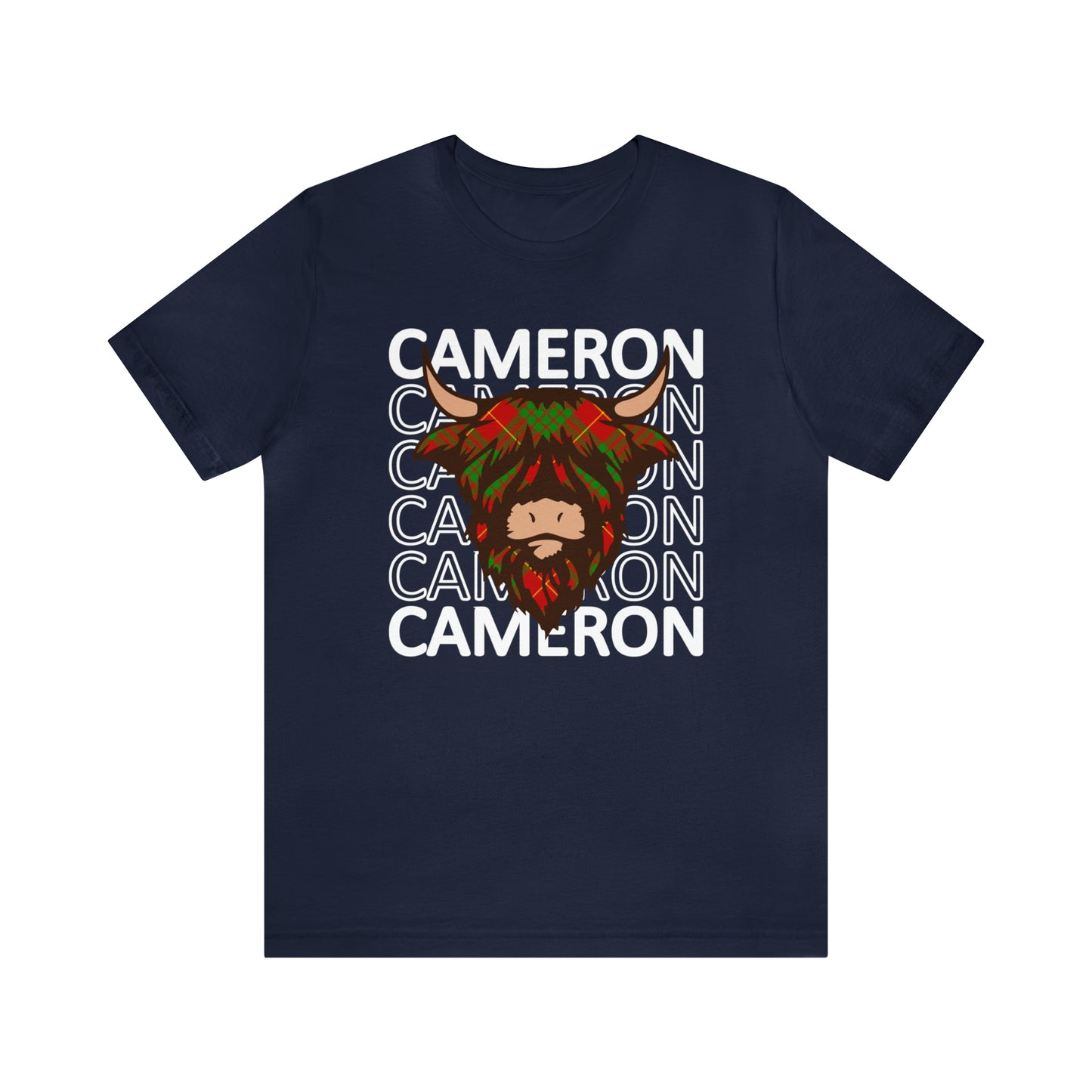 Clan Cameron | Hairy Coo | Unisex T-Shirt