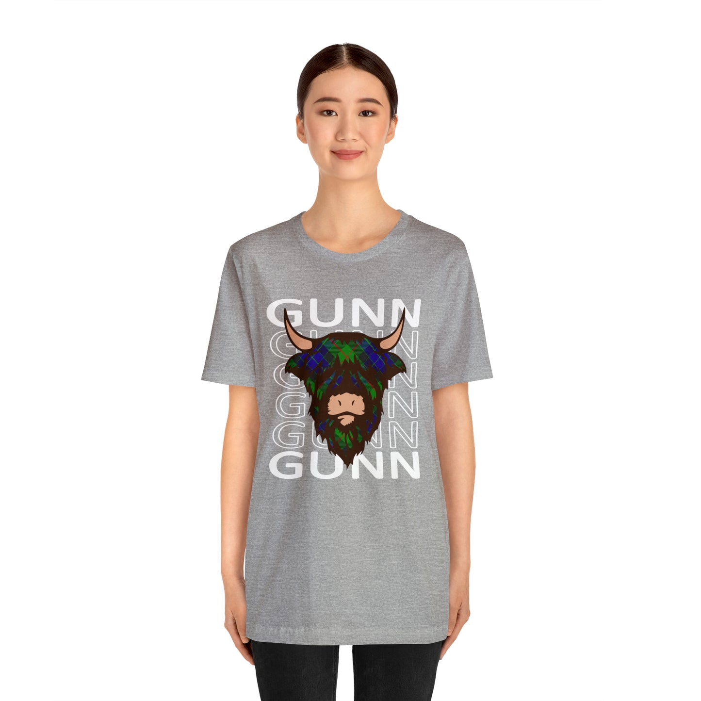 Clan Gunn | Hairy Coo | Unisex T-Shirt