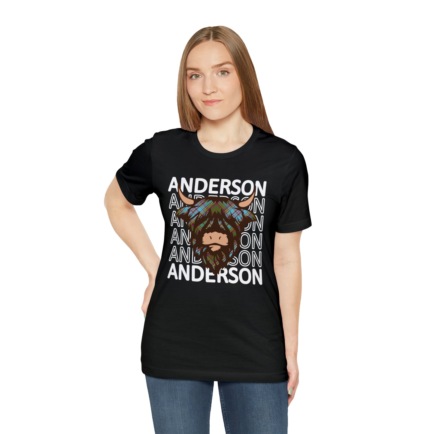 Clan Anderson | Hairy Coo | Unisex T-Shirt