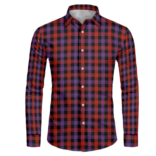 Clan Brown Tartan long-sleeved shirt