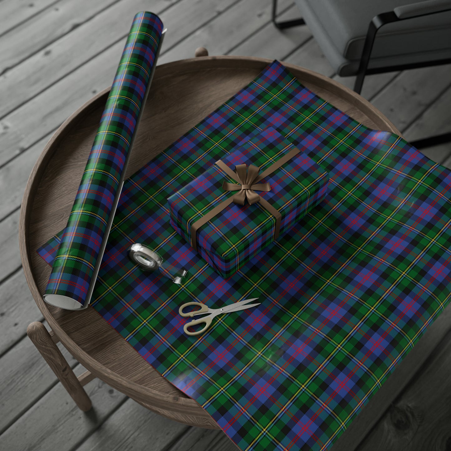 Clan Malcolm Tartan Wrapping Papers