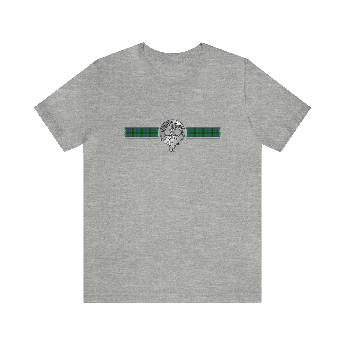 Clan Davidson Crest & Tartan | Unisex T-Shirt