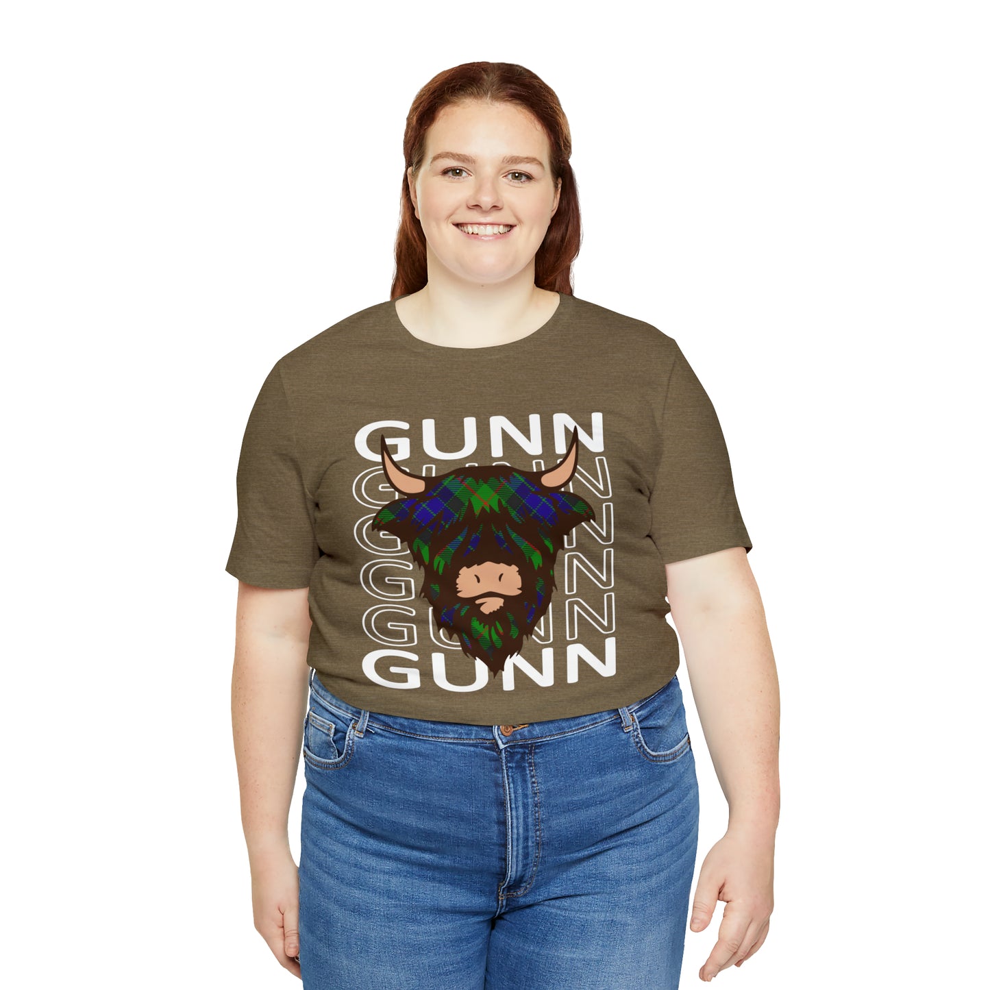 Clan Gunn | Hairy Coo | Unisex T-Shirt