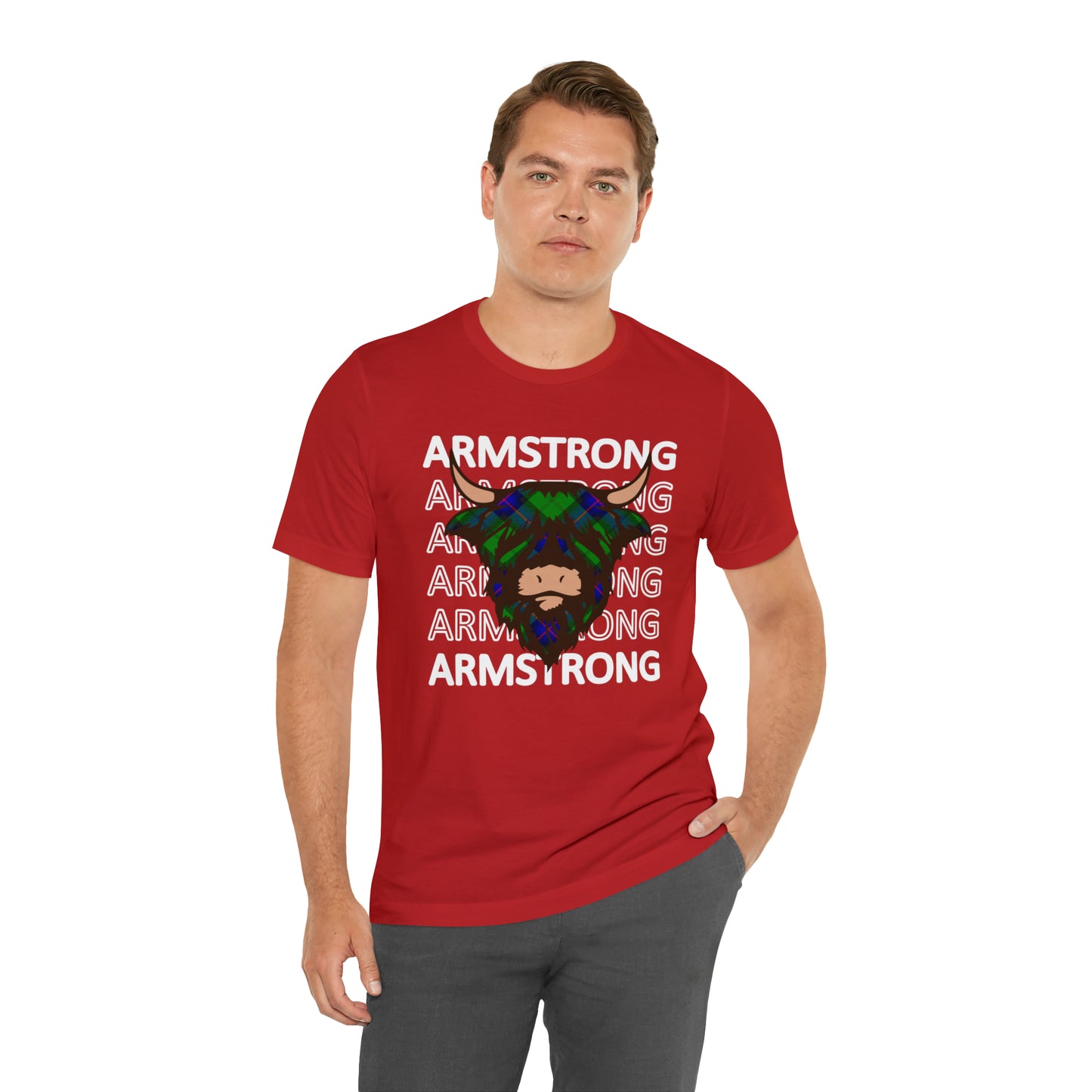 Clan Armstrong | Hairy Coo | Unisex T-Shirt