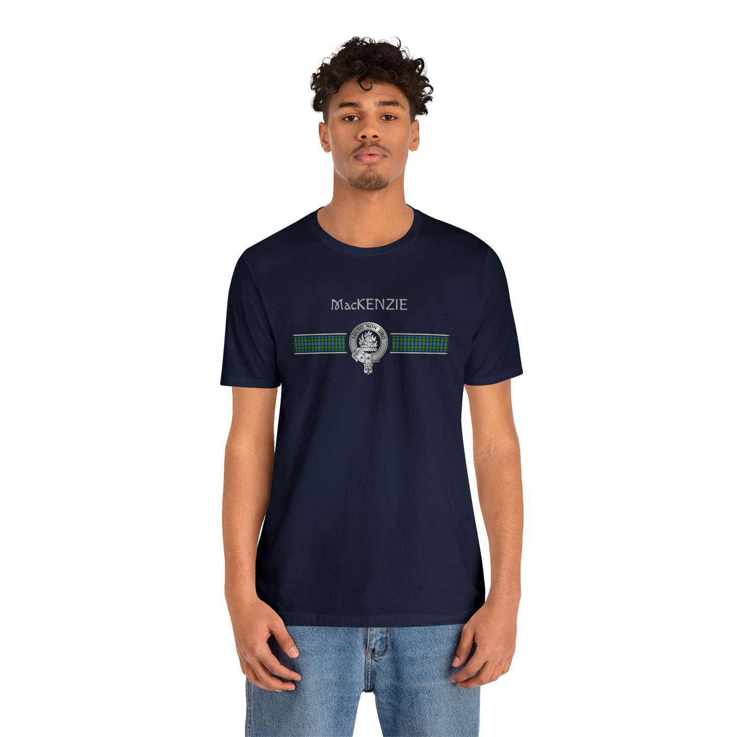 Clan MacKenzie Crest & Tartan | Unisex T-Shirt