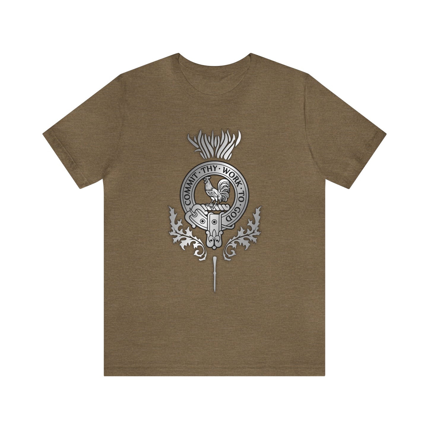 Clan Sinclair Crest & Thistle | Unisex T-Shirt