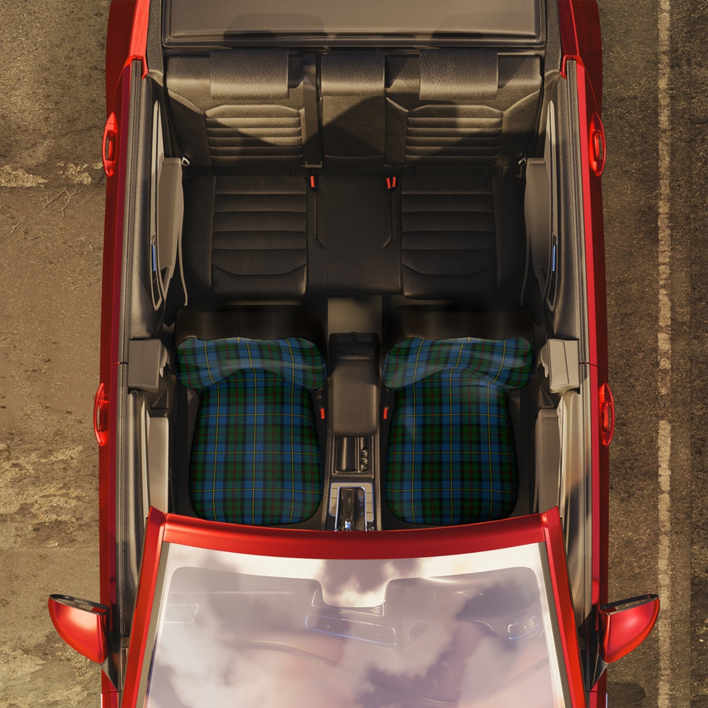 Clan MacLeod of Harris Tartan Car Seat Covers