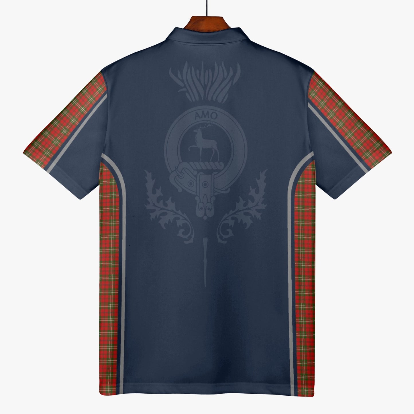 Clan Scott Crest & Tartan Polo Shirt