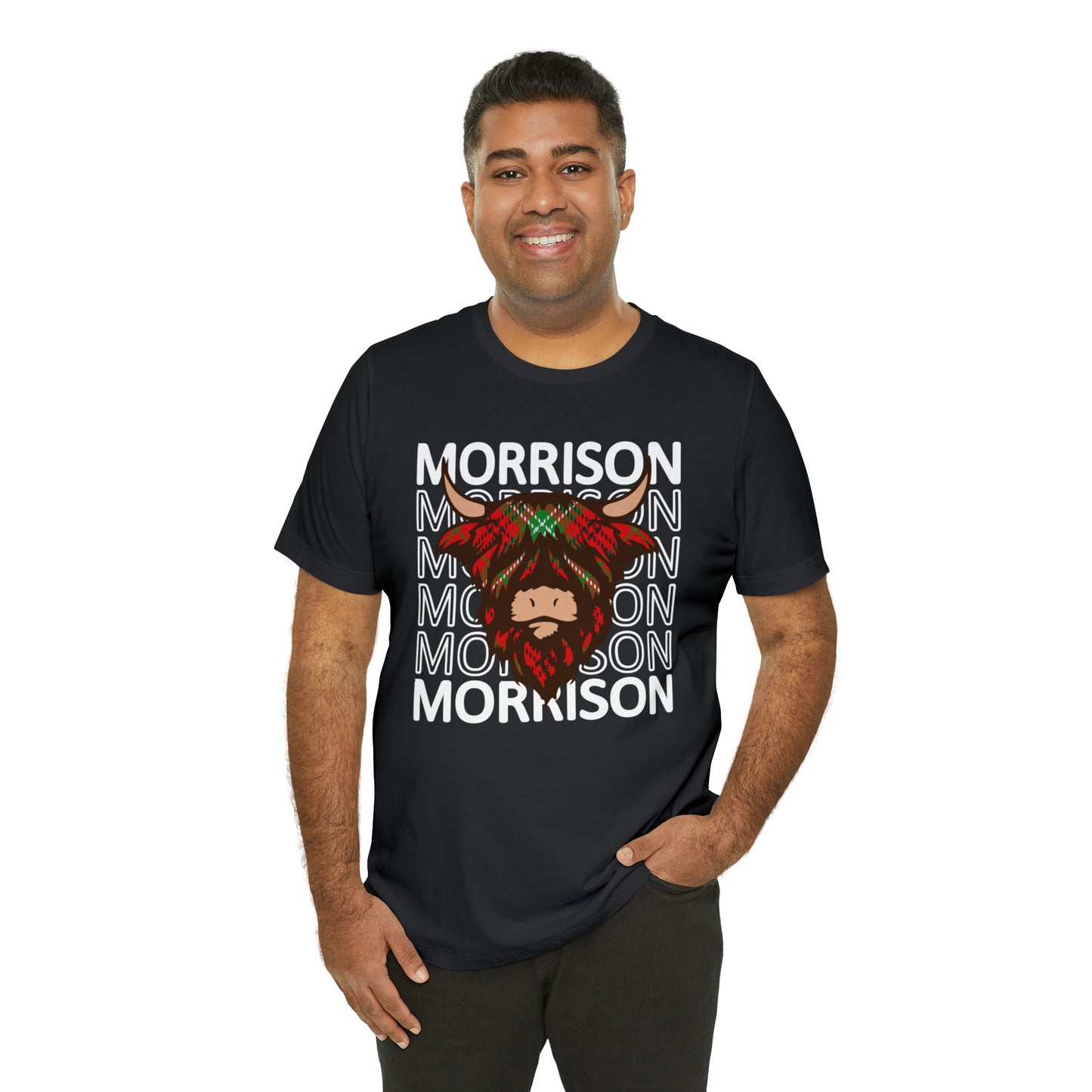 Clan Morrison | Hairy Coo | Unisex T-Shirt