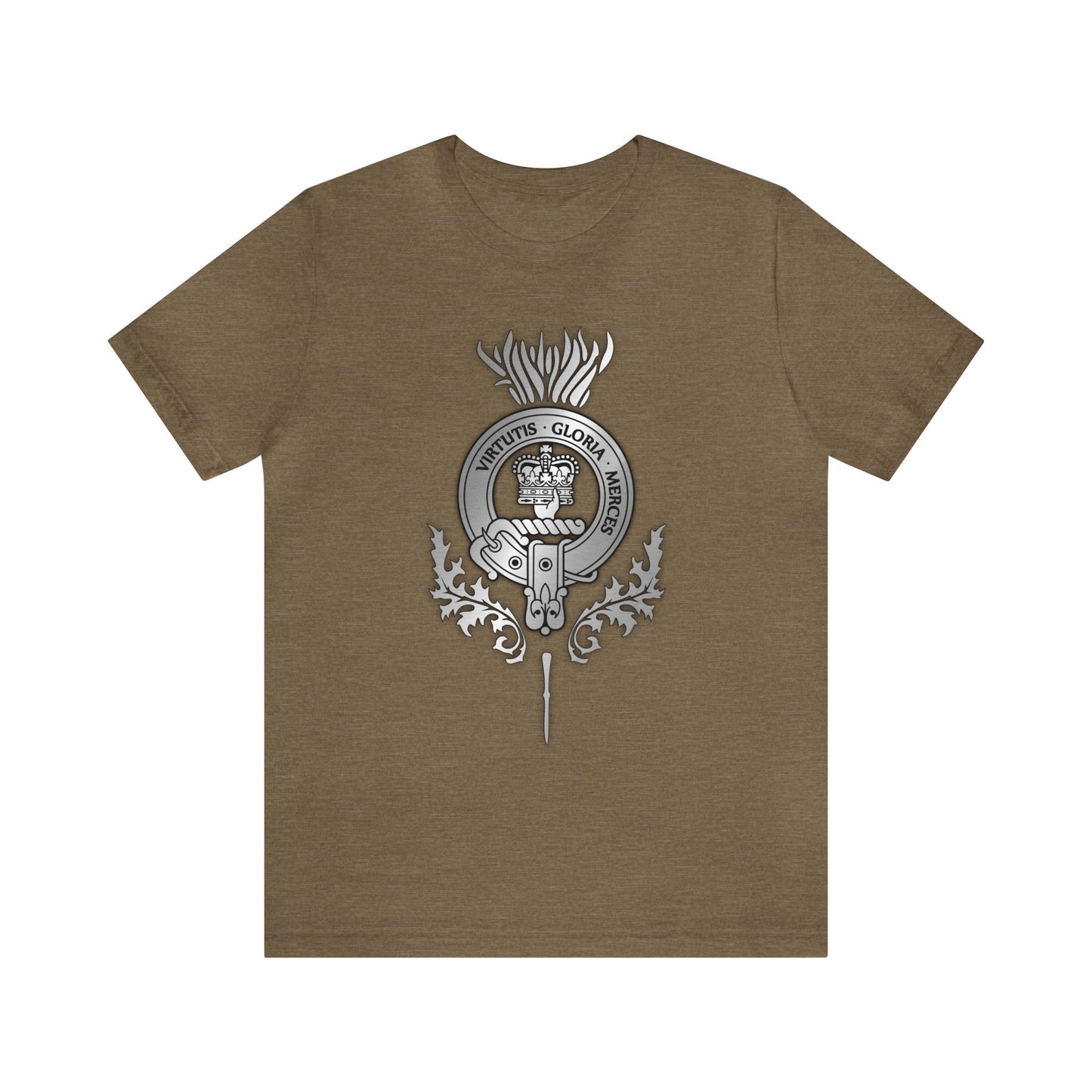 Clan Donnachaidh Crest & Thistle | Unisex T-Shirt