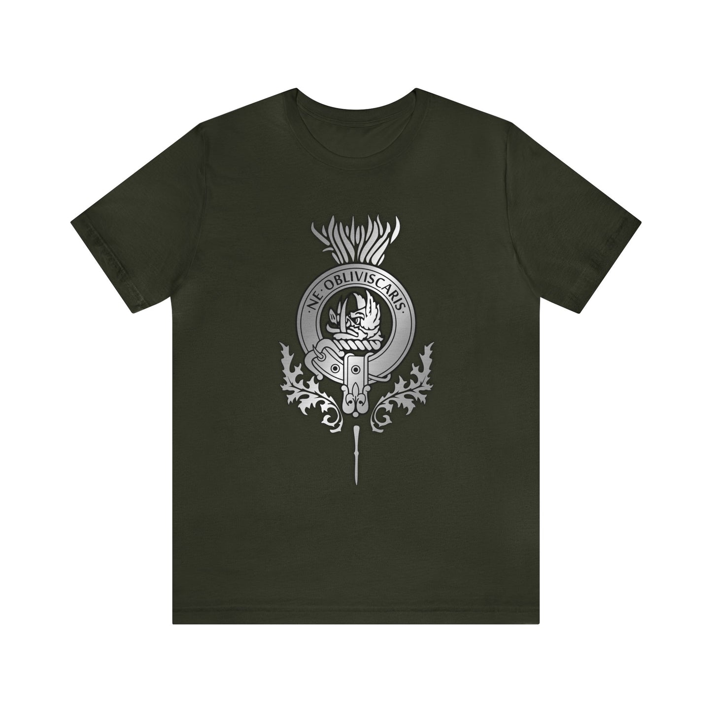 Clan Campbell Crest & Thistle | Unisex T-Shirt