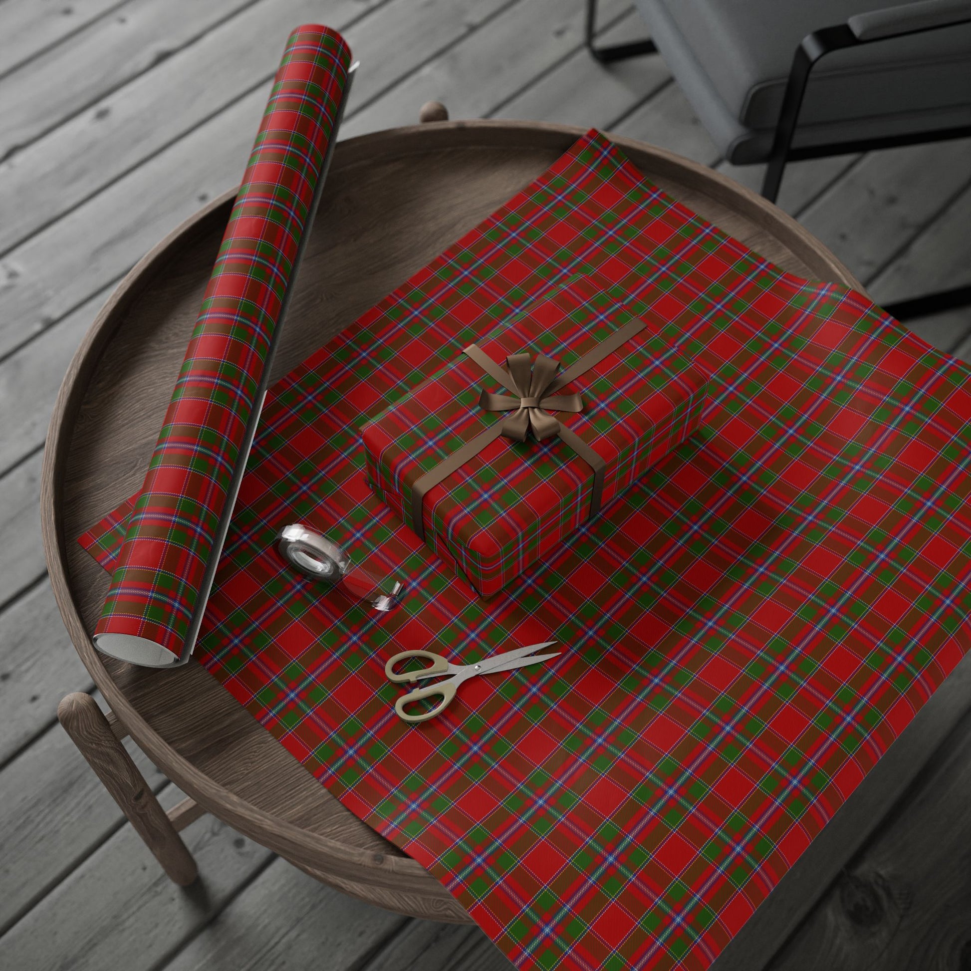 Clan Straiton Tartan Wrapping Papers