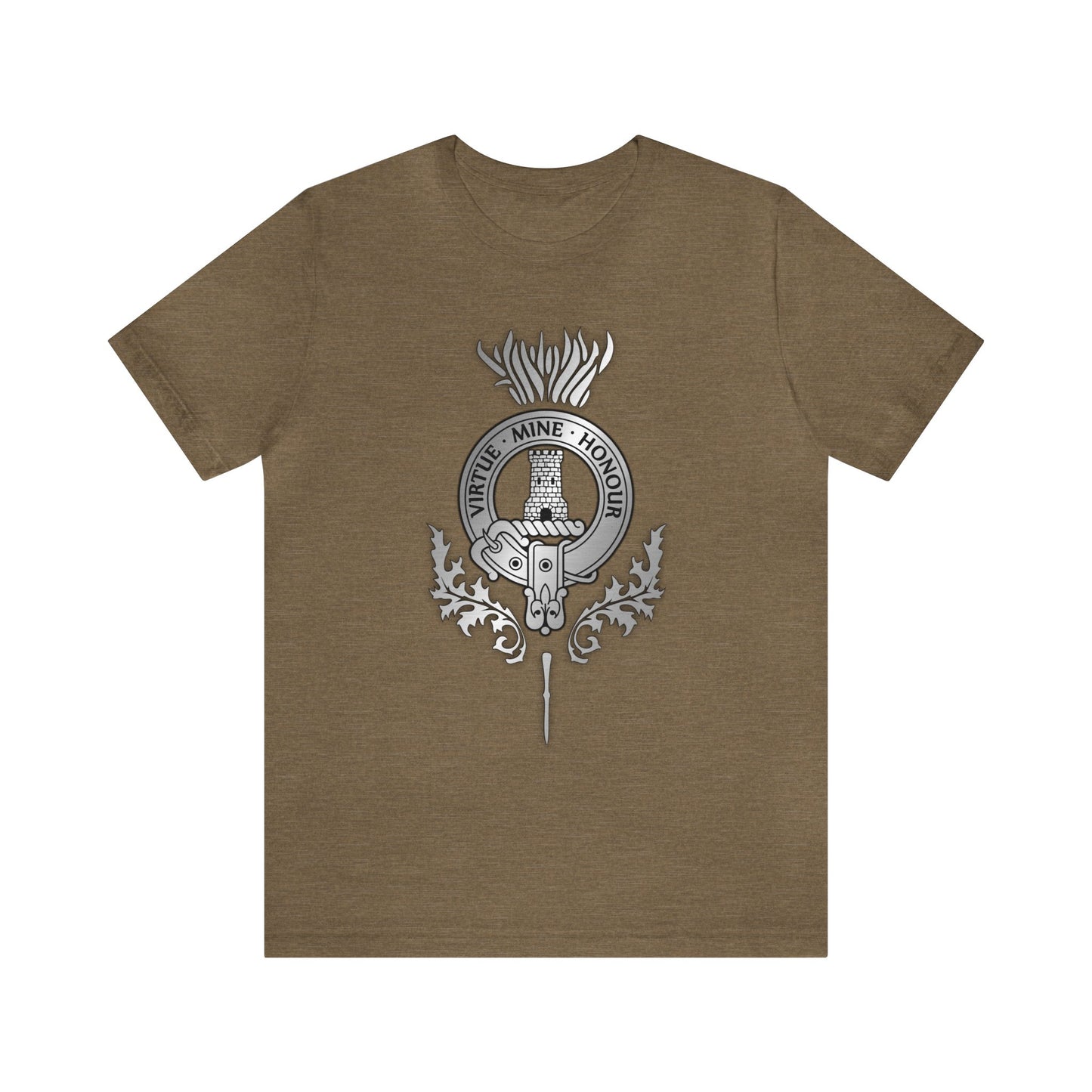 Clan MacLean Crest & Thistle | Unisex T-Shirt