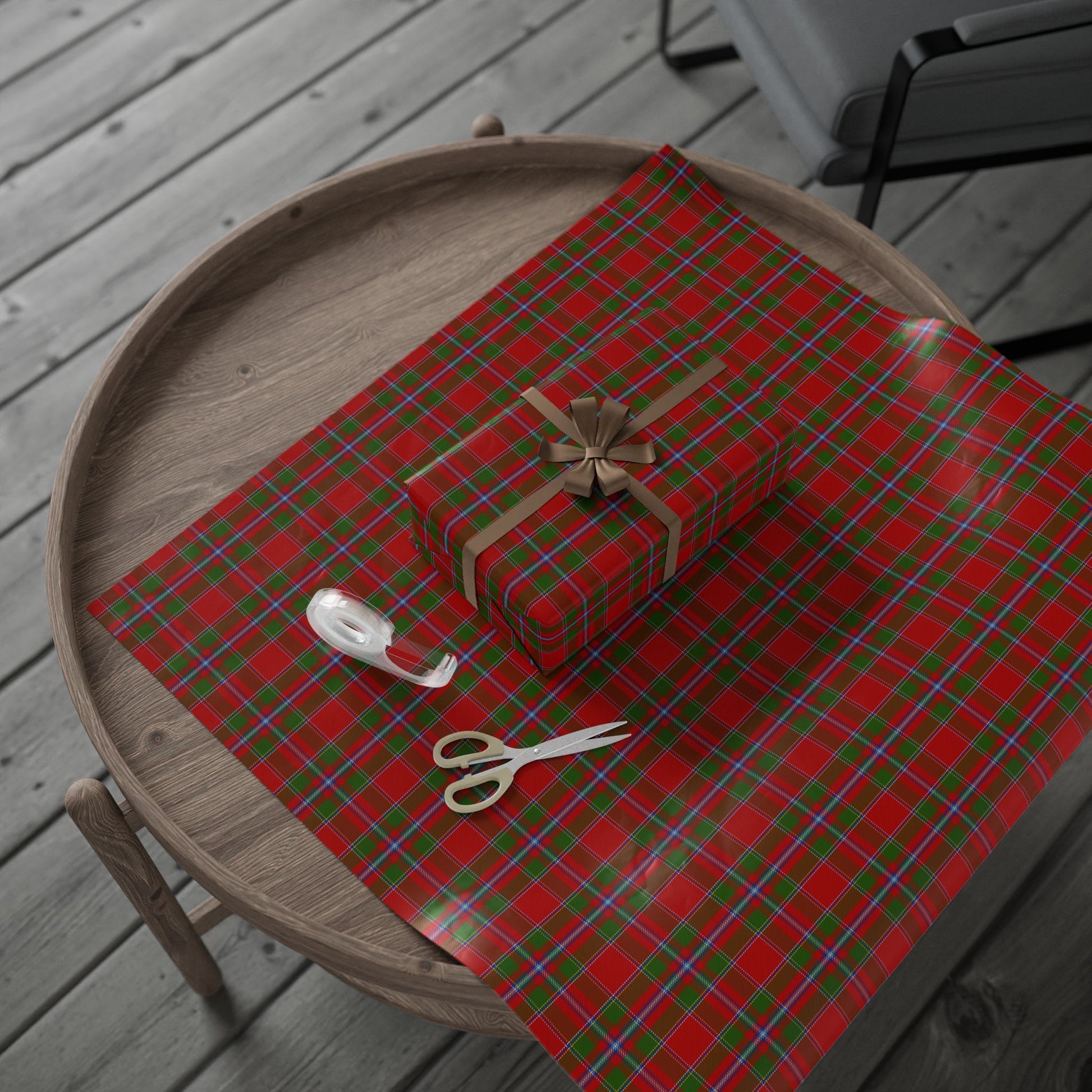 Clan Straiton Tartan Wrapping Papers