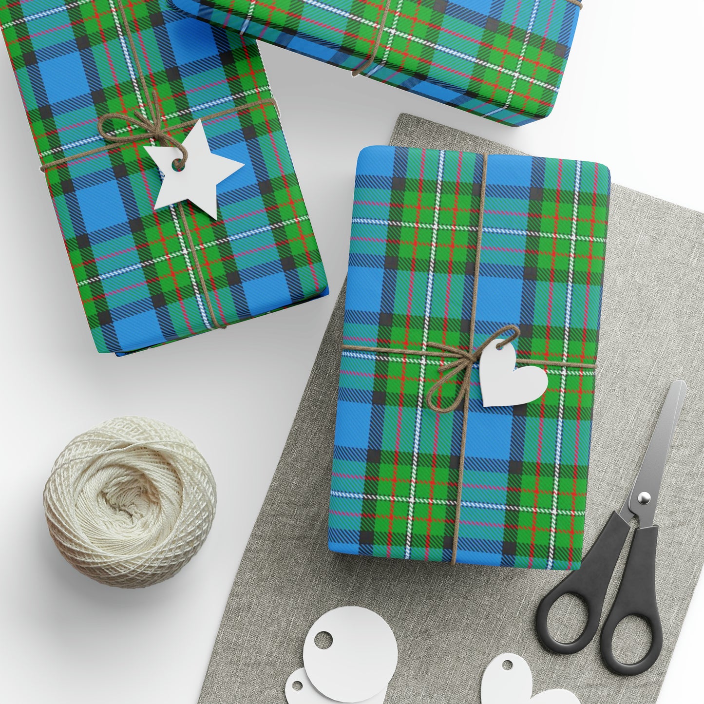 Clan Fergusson Tartan Wrapping Papers