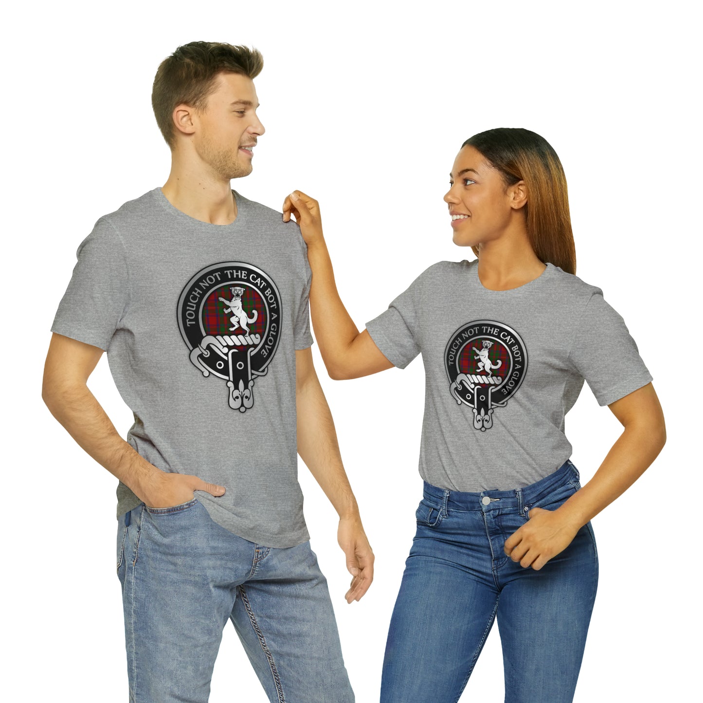 Clan MacIntosh | MacKintosh Crest & Tartan | Unisex T-Shirt