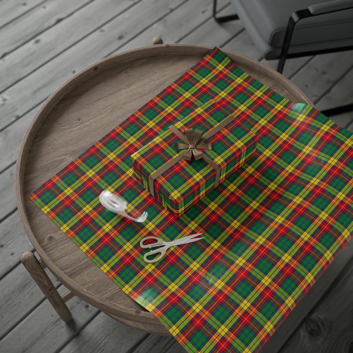 Clan Buchanan Tartan Wrapping Papers