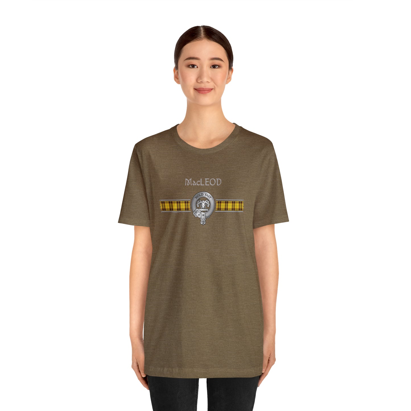 Clan MacLeod Crest & Tartan | Unisex T-Shirt