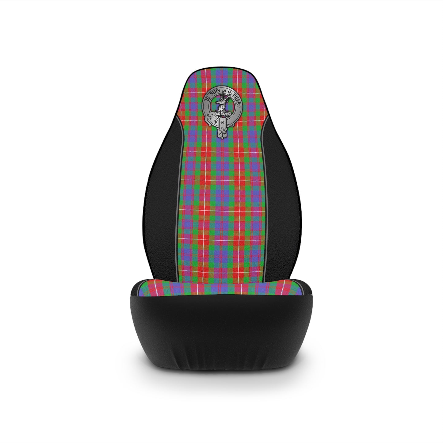 Clan Fraser Crest & Tartan Car Seat Covers