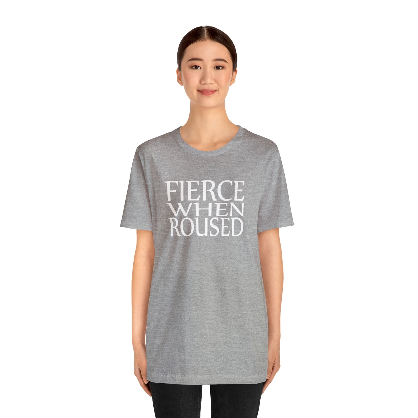 Clan Donnachaidh War Cry | Fierce When Roused | Unisex T-Shirt