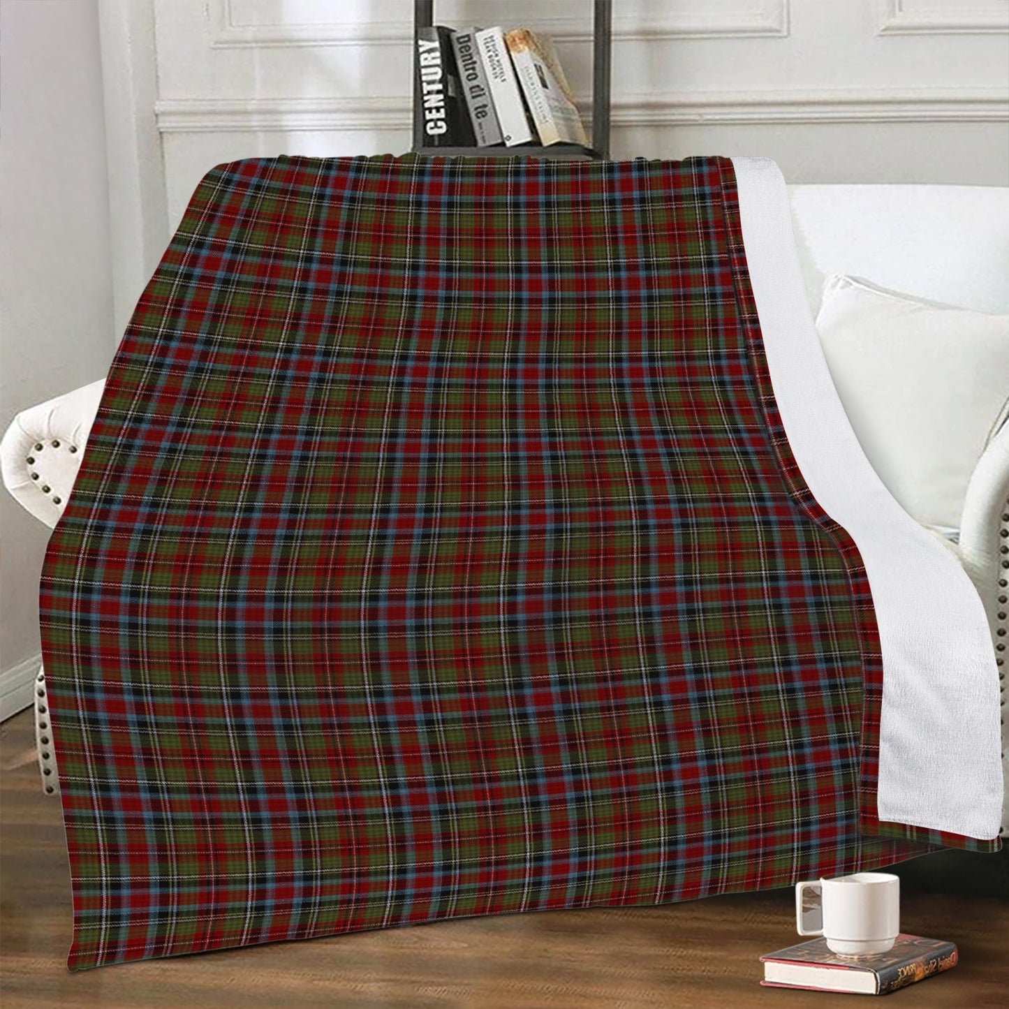 US State - Carolinas Tartan Fleece Blanket