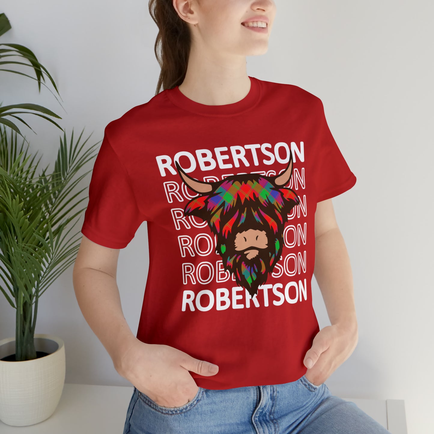 Clan Robertson | Hairy Coo | Unisex T-Shirt