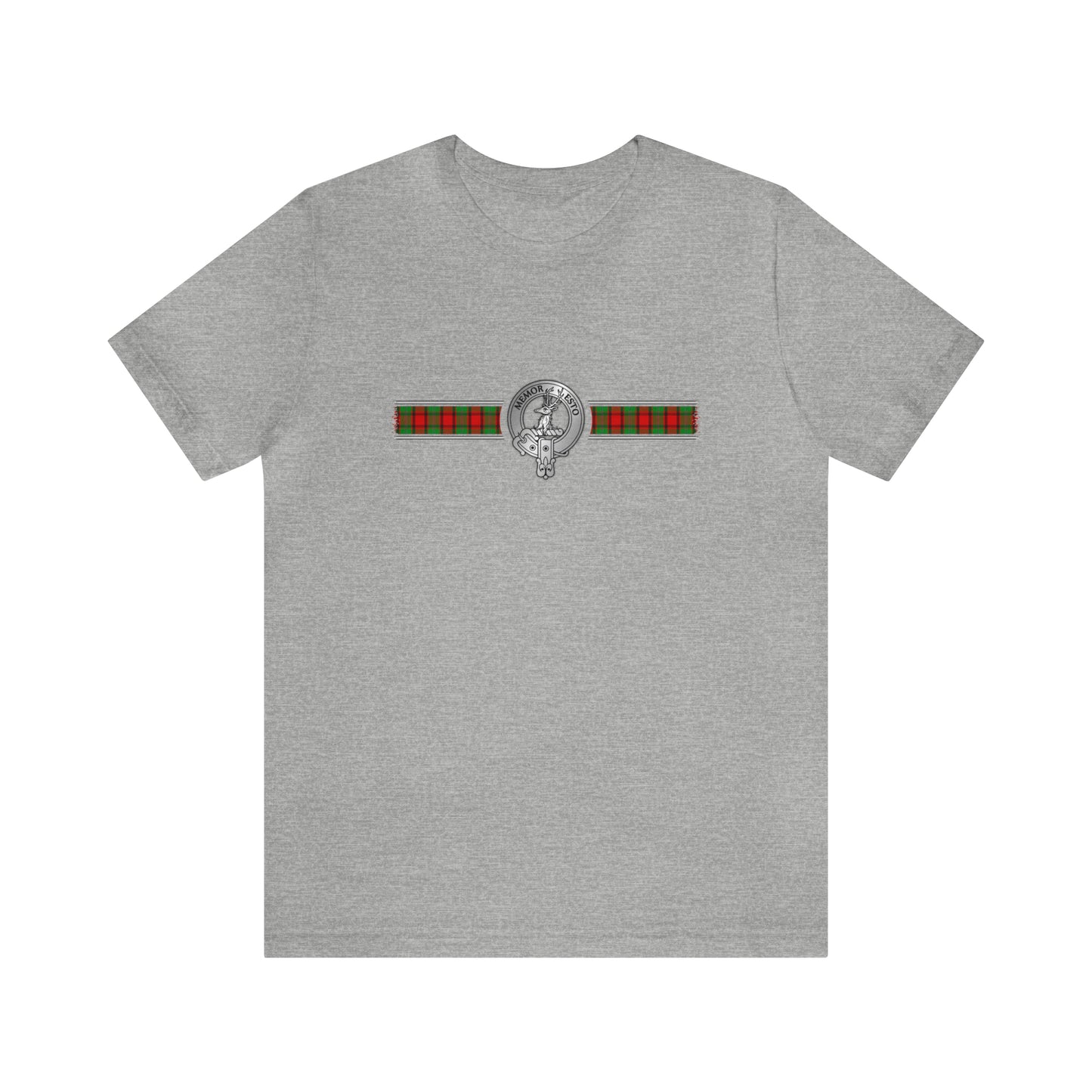 Clan MacPhail Crest & Tartan | Unisex T-Shirt