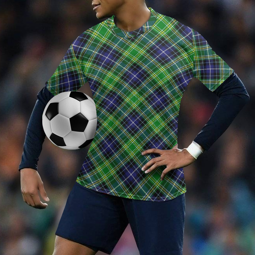 Clan MacKellar Tartan Football Shirt