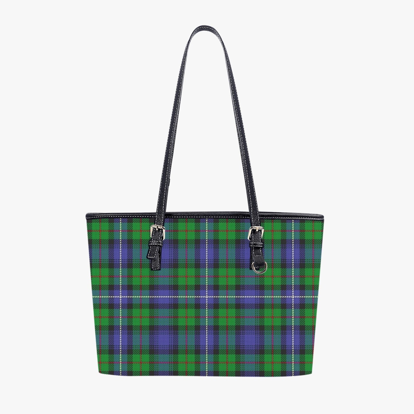 Clan Donnachaidh Large Leather Tote Bag