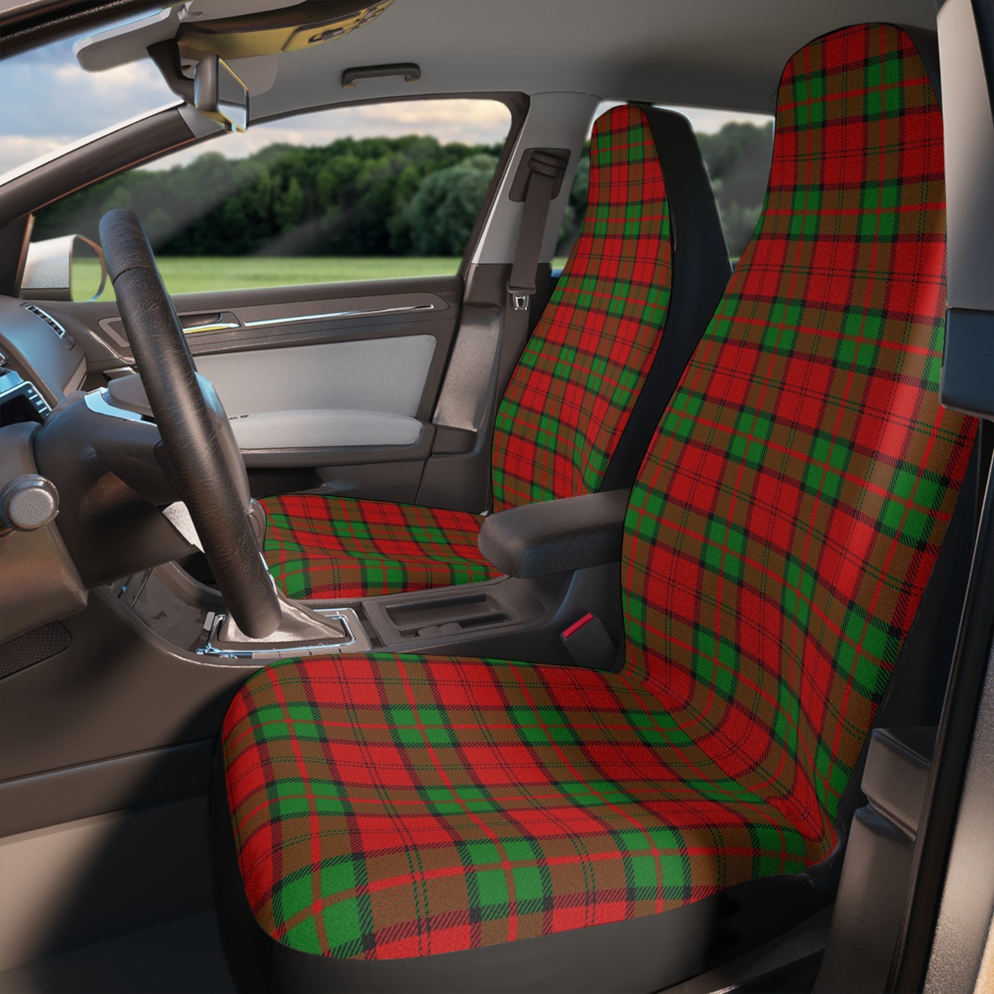 Clan Dunbar Tartan Car Seat Covers