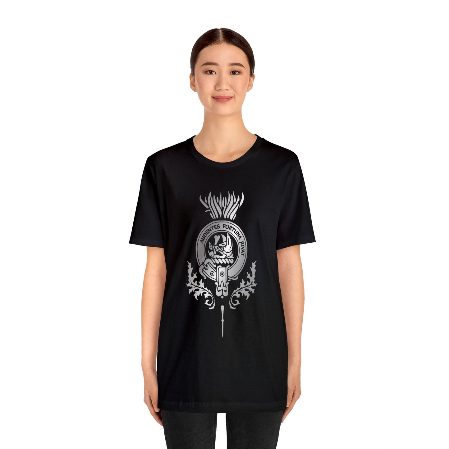 Clan MacKinnon Crest & Thistle | Unisex T-Shirt