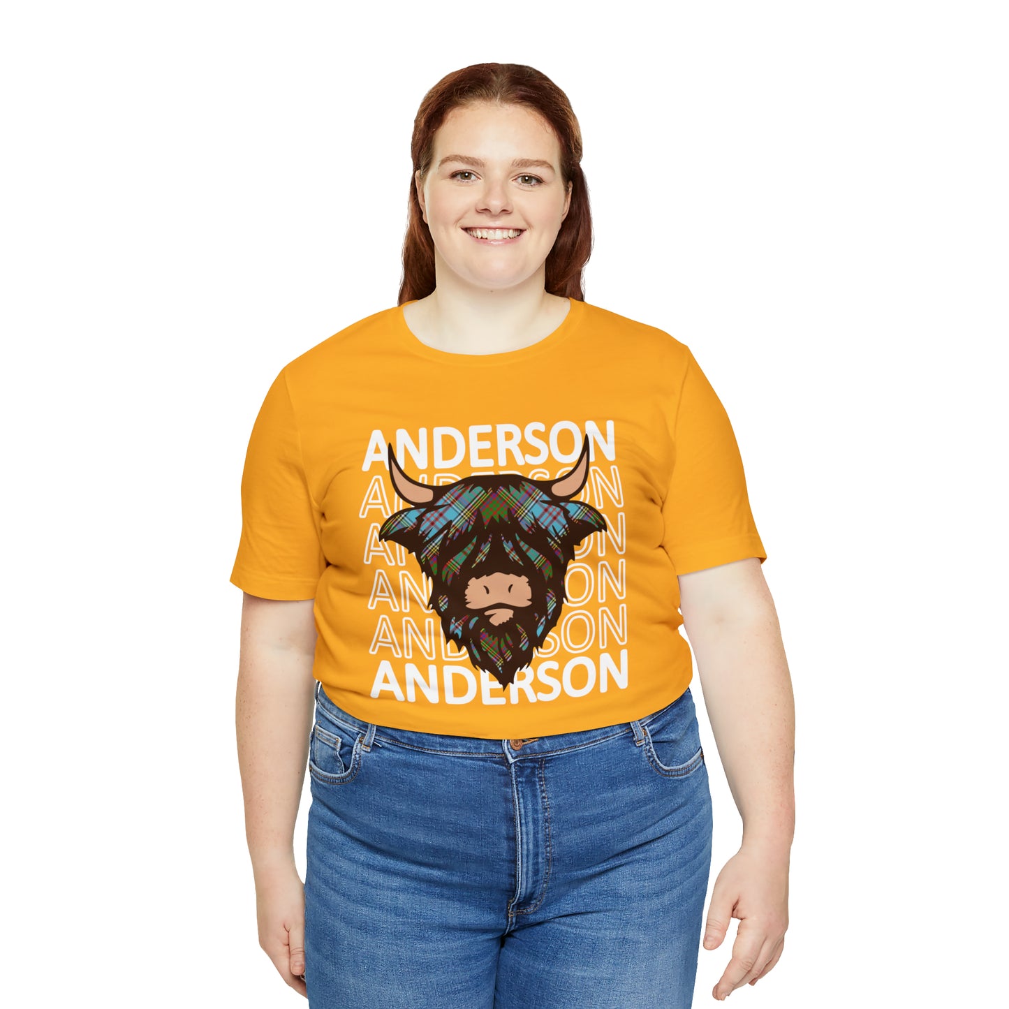 Clan Anderson | Hairy Coo | Unisex T-Shirt