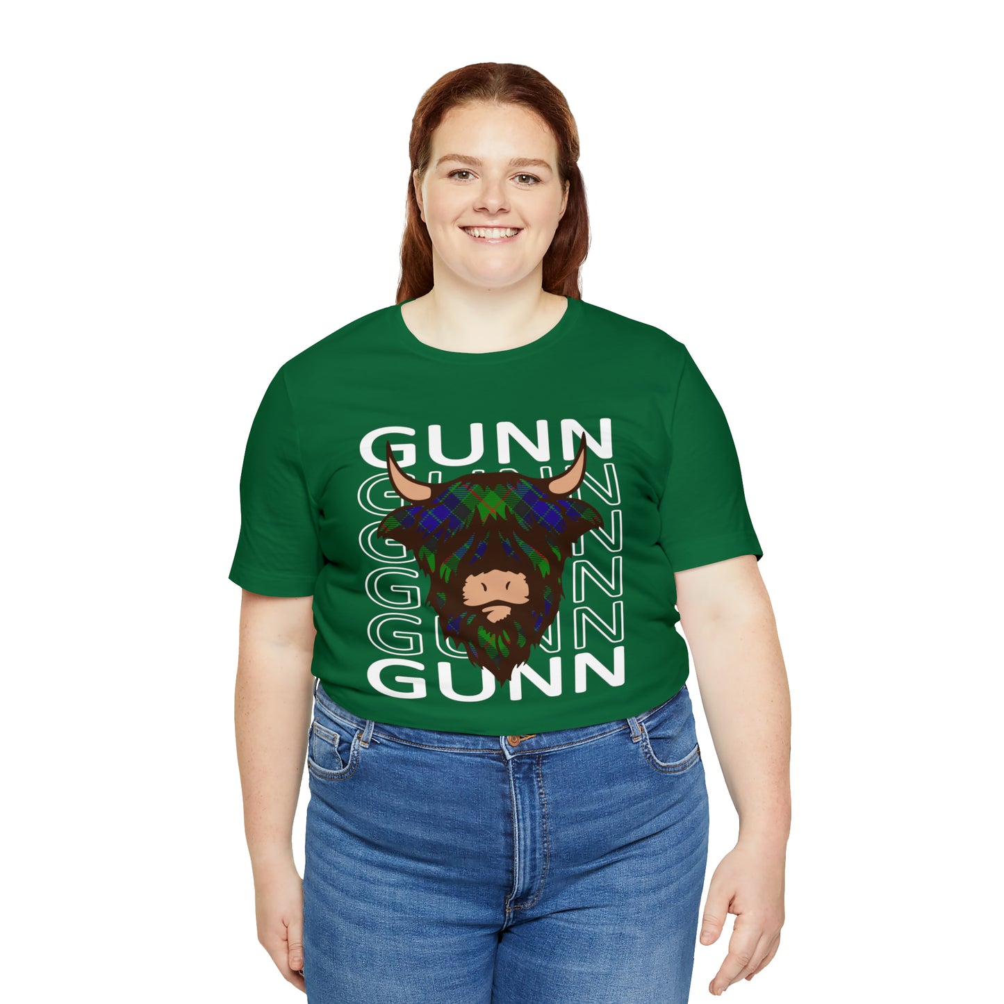 Clan Gunn | Hairy Coo | Unisex T-Shirt