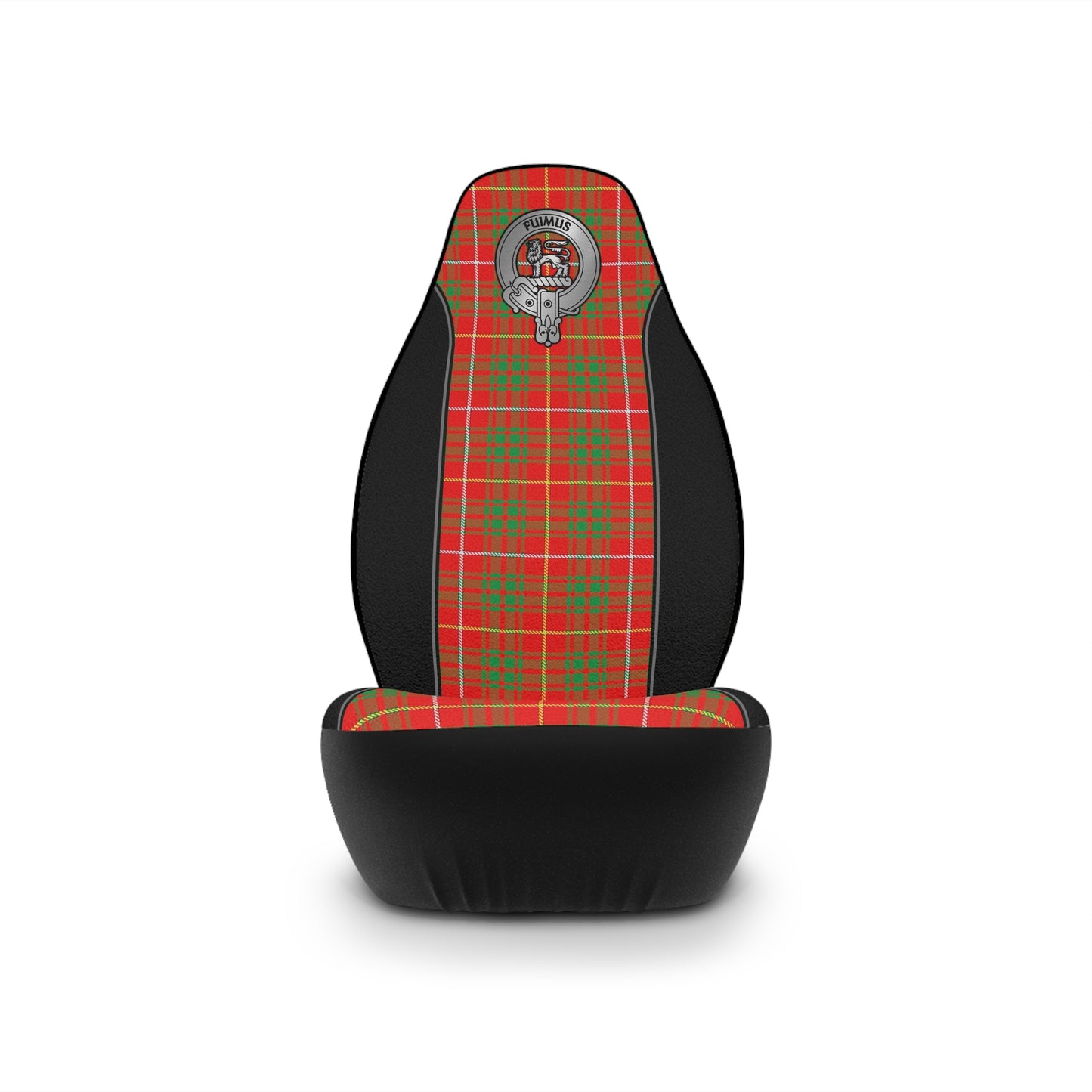 Clan Bruce Crest & Tartan Car Seat Covers