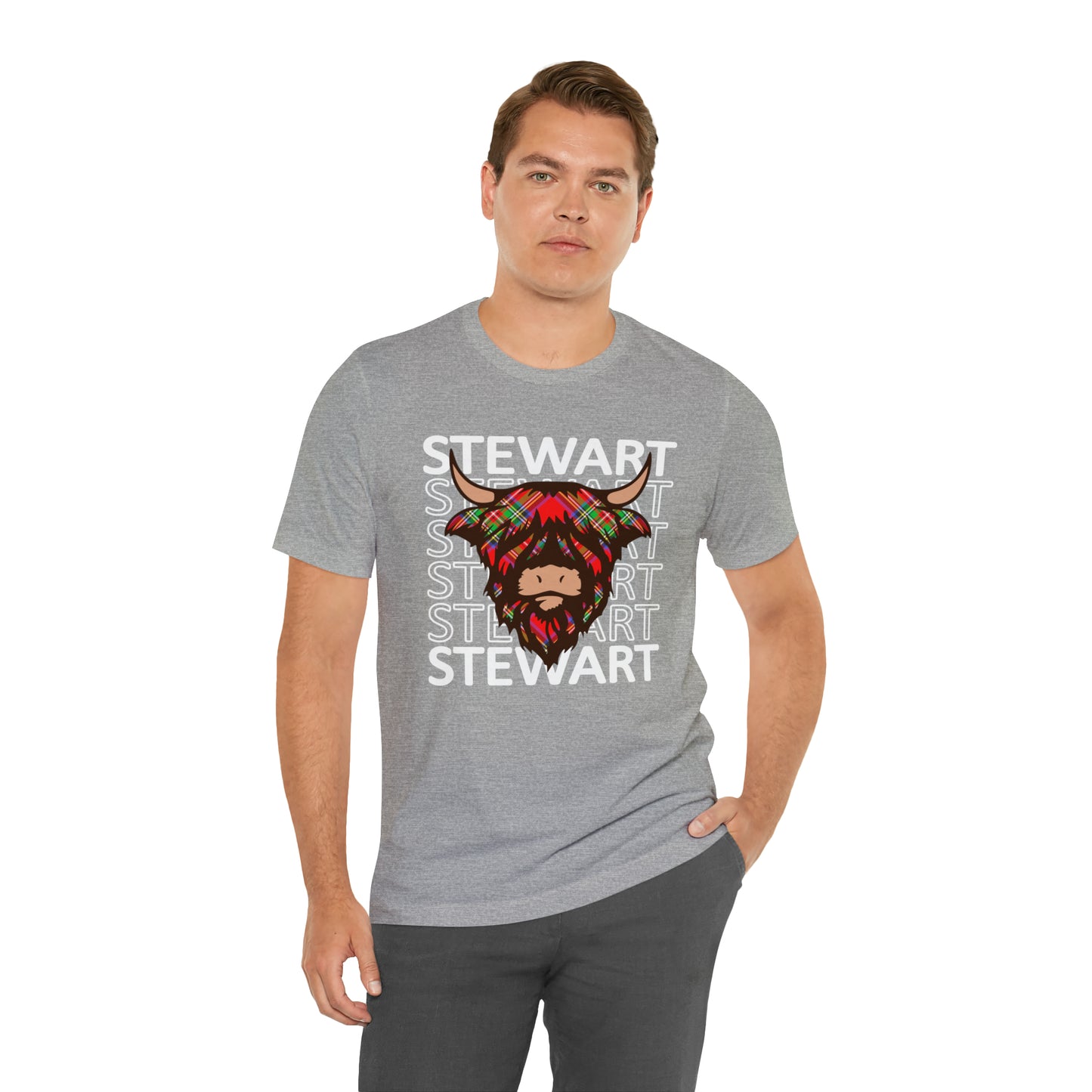 Clan Stewart | Hairy Coo | Unisex T-Shirt