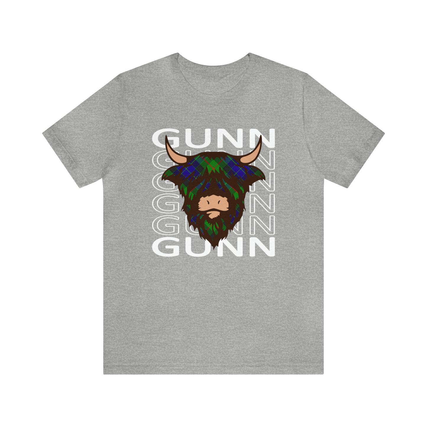 Clan Gunn | Hairy Coo | Unisex T-Shirt