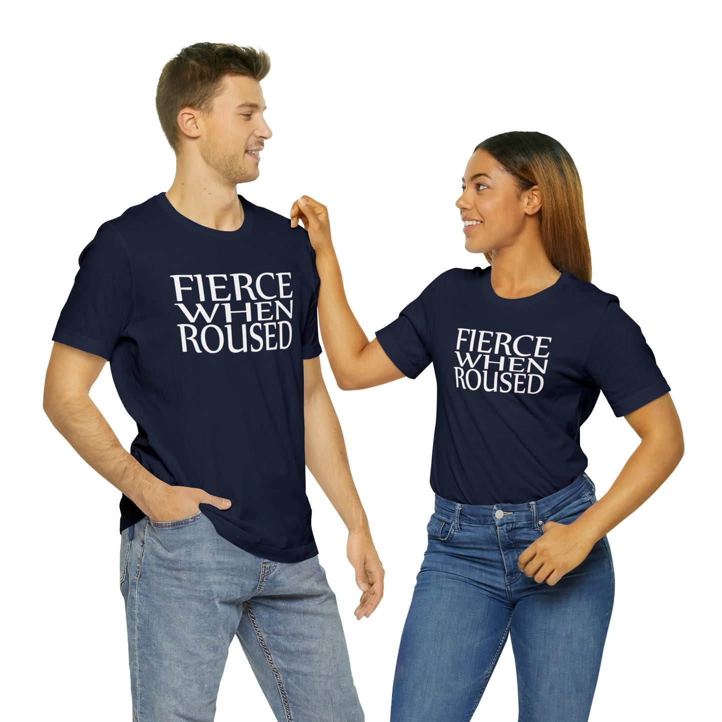 Clan Donnachaidh War Cry | Fierce When Roused | Unisex T-Shirt