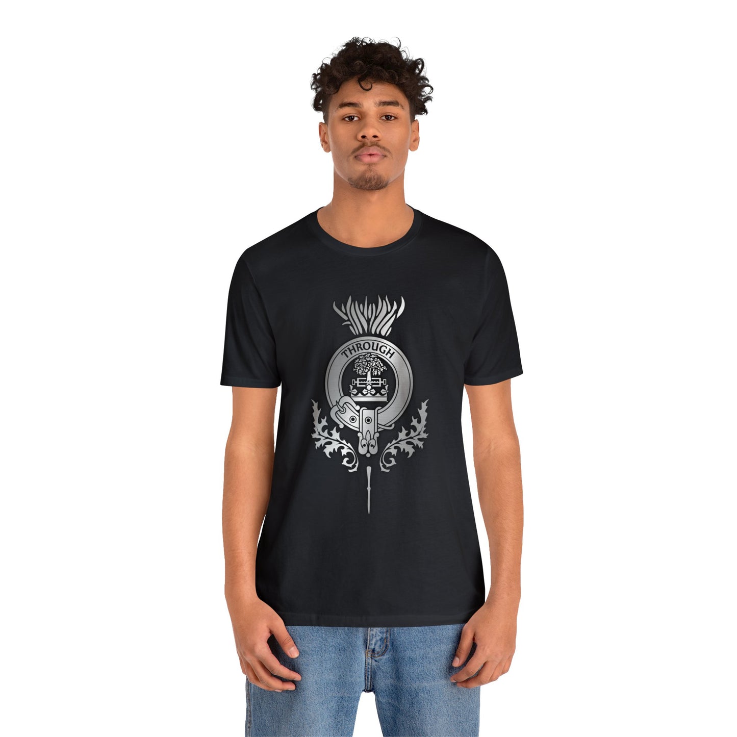 Clan Hamilton Crest & Thistle | Unisex T-Shirt