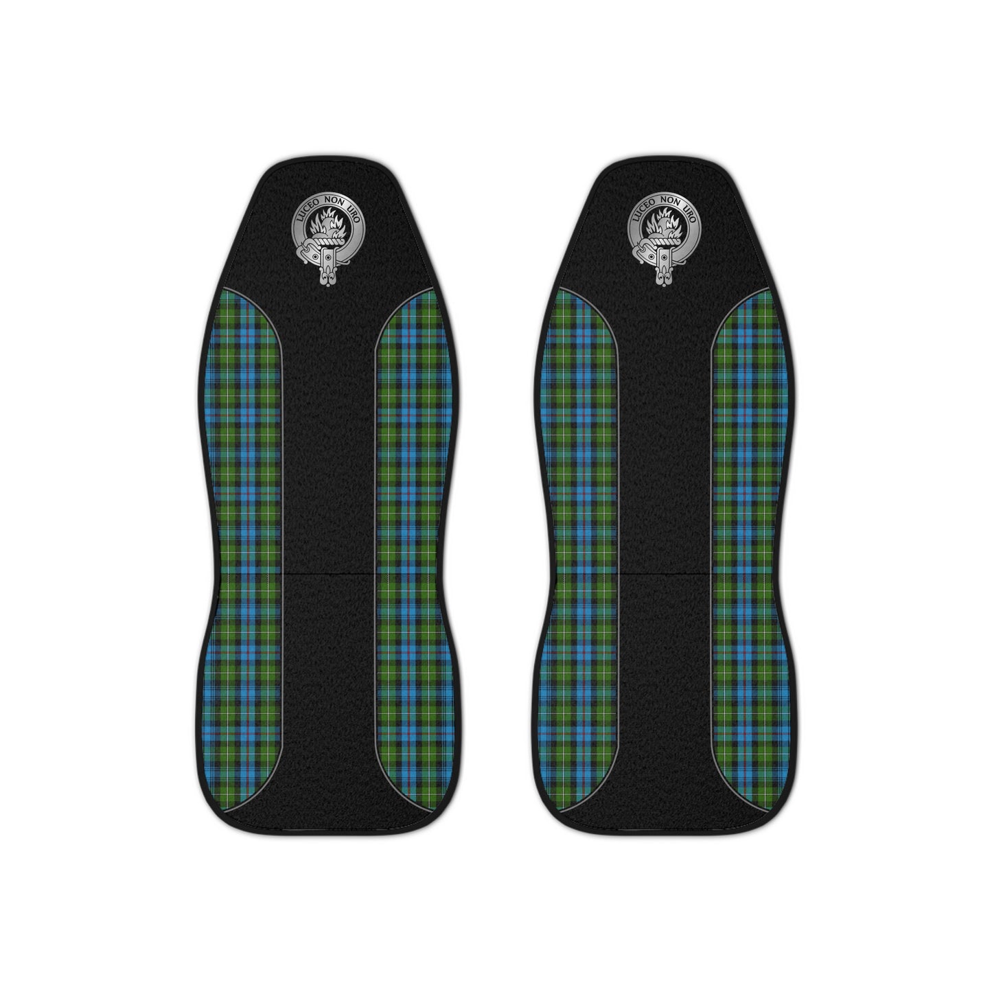 Clan MacKenzie Crest & Tartan Car Seat Covers