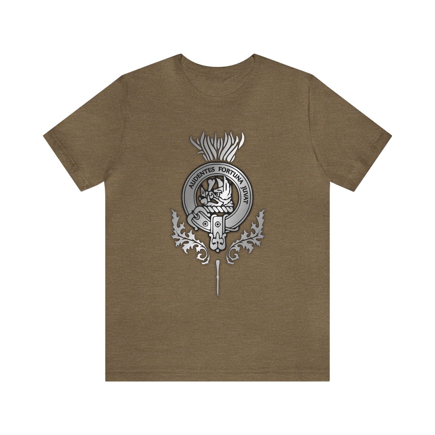 Clan MacKinnon Crest & Thistle | Unisex T-Shirt