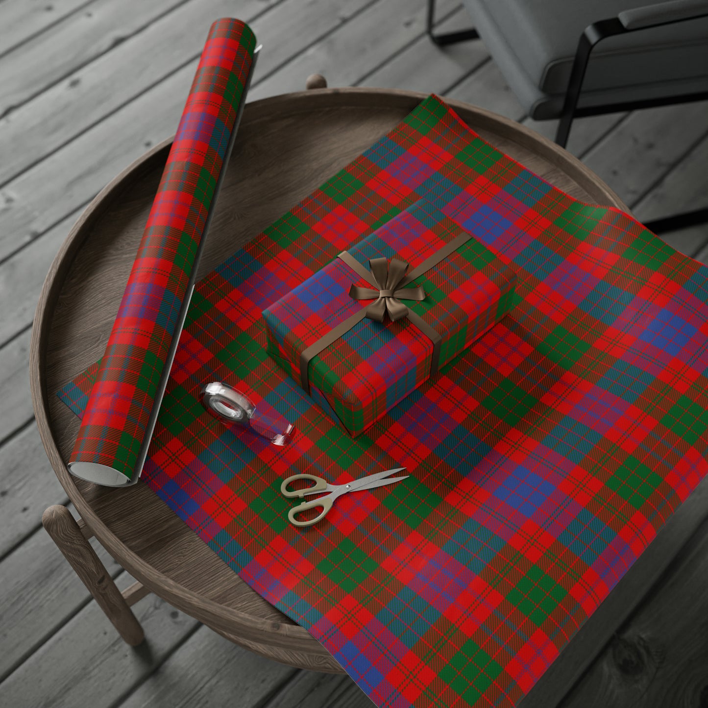 Clan Ross Tartan Wrapping Papers