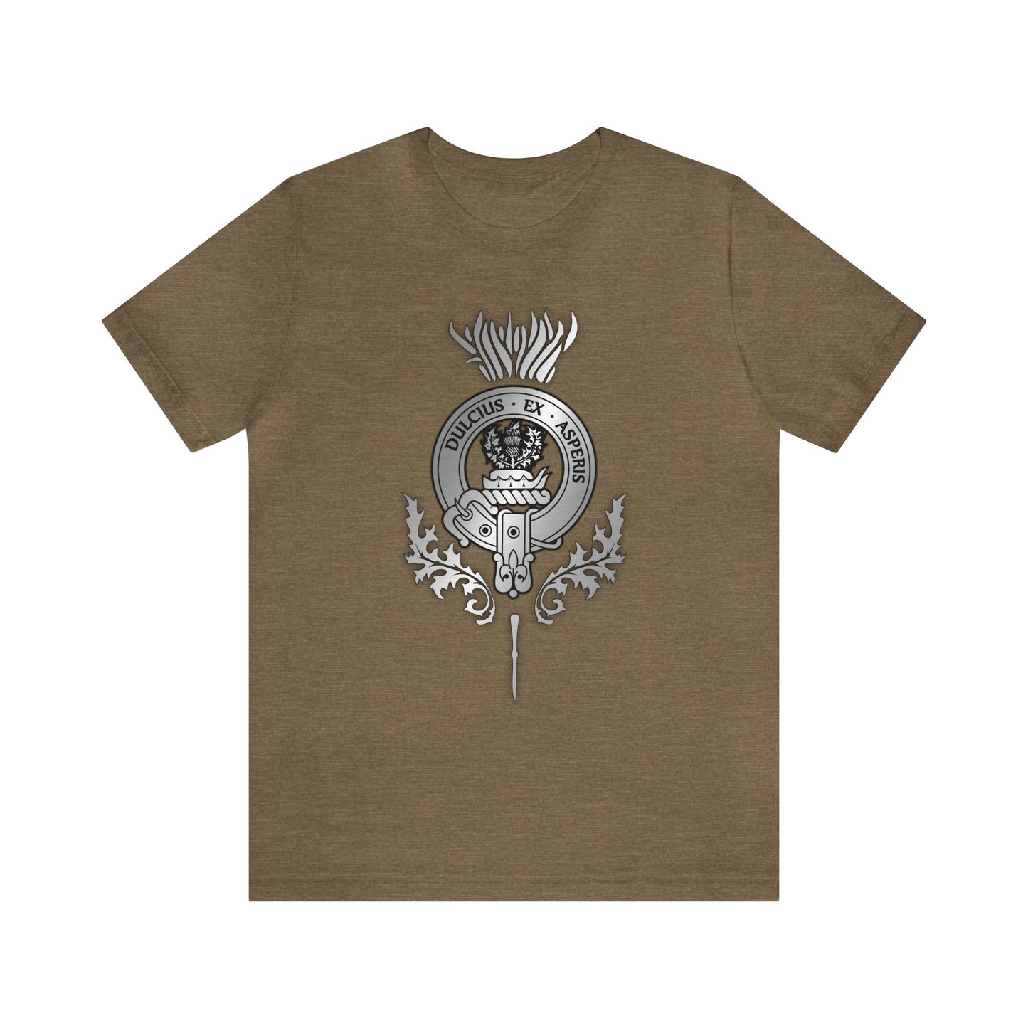 Clan Fergusson Crest & Thistle | Unisex T-Shirt